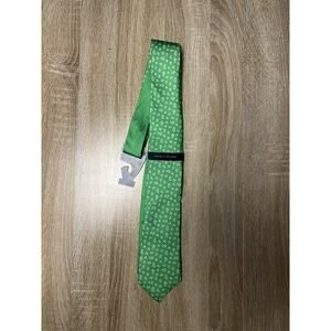 Tommy Hilfiger Brand New Flower Shamrock St.Patricks Day Tie